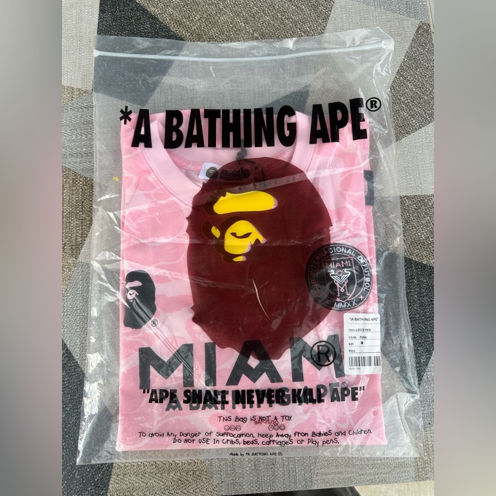 BAPE X INTER MIAMI CF - Pink